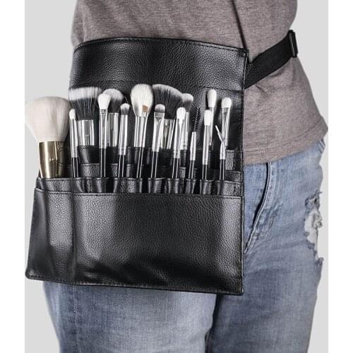 3 Style Multi-function Large Capacity Cosmetic Bag Portable Makeup Brush Bag With Zipper Belt For Professional Makeup Artist