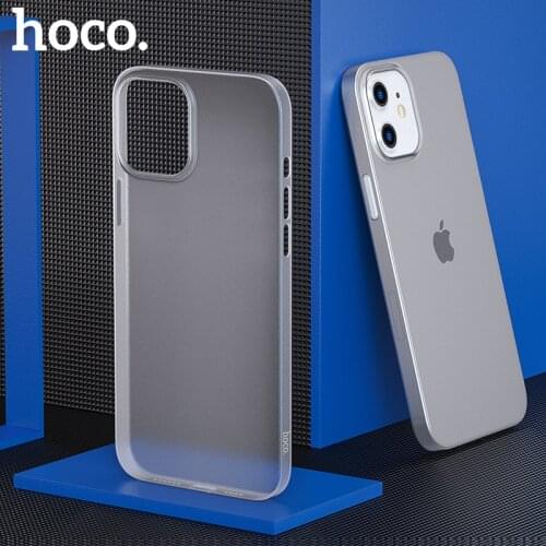HOCO 2020 original Full Protective Soft Case for iPhone 12 Pro Max Ultra Thin TPU Back Cover Cases for iPhone 12 mini 12 Pro