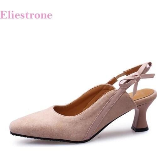Brand New Sexy Pink Beige Women Dress Sandals Fashion High Heel Lady Evening Shoes SA218 Plus Big Small Size 11 28 43 46