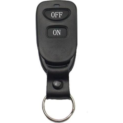 White Remote Control RF Radio Transmitter Tx 2 Button Black Color Wireless Remote PT 2260 EV1527 Light Remote