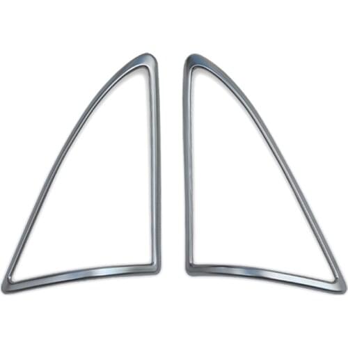 For Land rover Discovery 4 LR4 2009-2016 Car-Styling ABS Chrome Audio Speaker Frame Trim Auto Accessories 2pcs