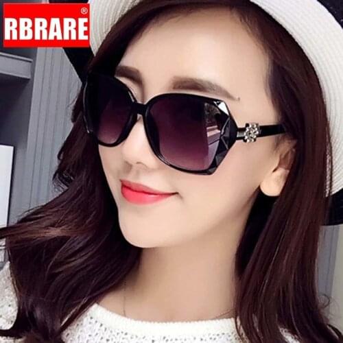 RBRARE 2021 Simple Atmosphere Sunglasses Women Brand Designer Gradient Lens Driving Sun glasses Ladies Oculos De Sol Gafas UV400