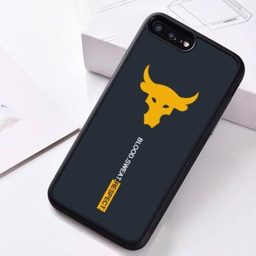 The Rock Dwayne Johnson ua Phone Case Rubber For iphone 12 11 Pro Max Mini XS Max 8 7 6 6S Plus X 5S SE 2020 XR cover