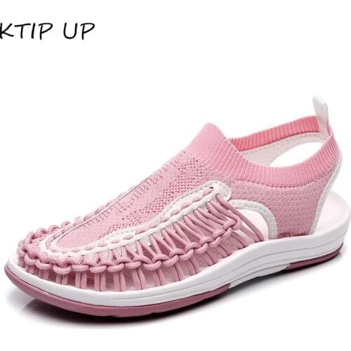 Summer Women Sandals for Women Outdoor Casual Shoes Lightweight Breathable Slip-on Beach Shoes Women Flat Sandals Women Shoes