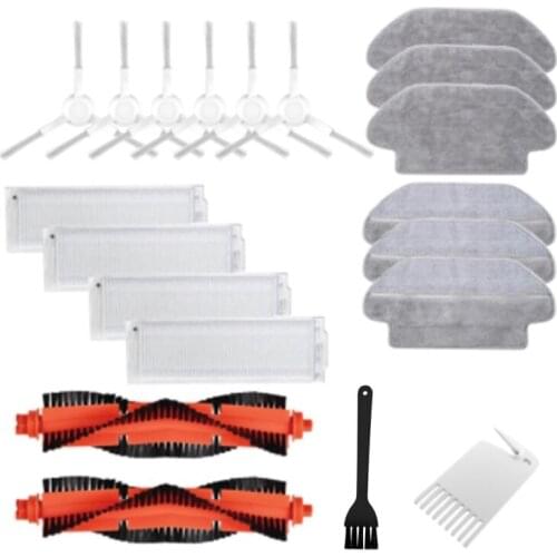 TOP!-Hepa Filter Roller Side Brush Mop Rag Cloth For Xiaomi Mijia LDS / STYJ02YM For Viomi V2 PRO V3 SE Robotic Vacuum Parts