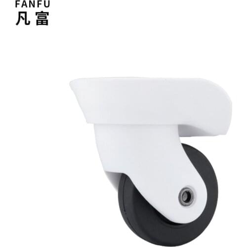 High-quality luggage accessories repair makeup cart casters replacement 360-degree rotating silent universal wheel accessories