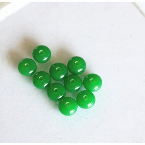 Green Resin Beeswax New Fashion Charming Free Shipping Hot Selling 8X5mm Abacus Loose Beads 15 Inches B82