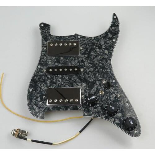 Guitar Pickups Prewired Pickguard AlNiCo5 Humbucker Pickups HSH Style guitar parts For Strat guitar