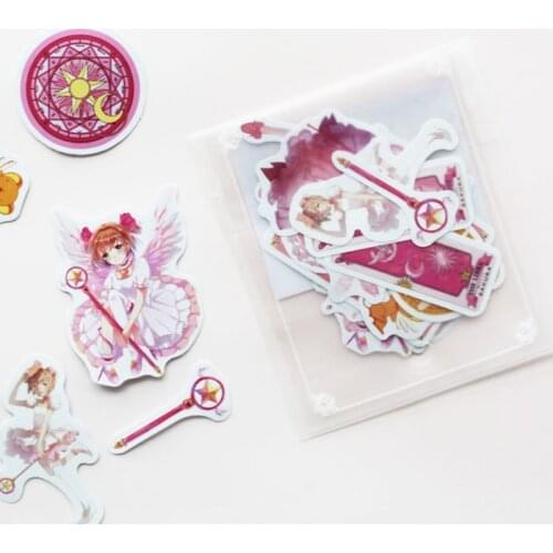 1Pcs 18 Styles Cute Anime Cartoon Sticker Decorative Material Children DIY Ablum Diary Scrapbooking Label Sticker Stationery