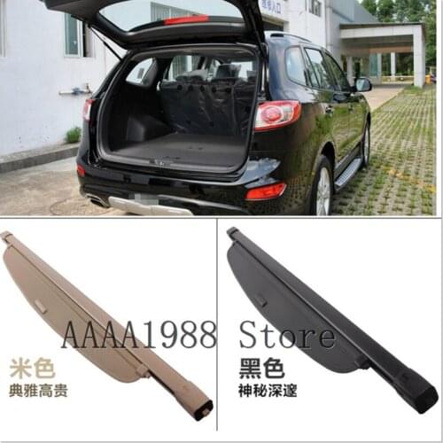2008 2009 2010 2011 2012 for Hyundai Santa Fe IX45 Car Rear Trunk Security Shield Shade Cargo Cover 7 set