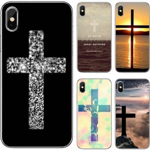 For Samsung Galaxy J5 J6 J7 J8 J1 J2 J3 J4 Plus 2018 Prime 2015 2016 2017 Phone Cases Love-Bible-Jesus-Christ-Christian-Cross