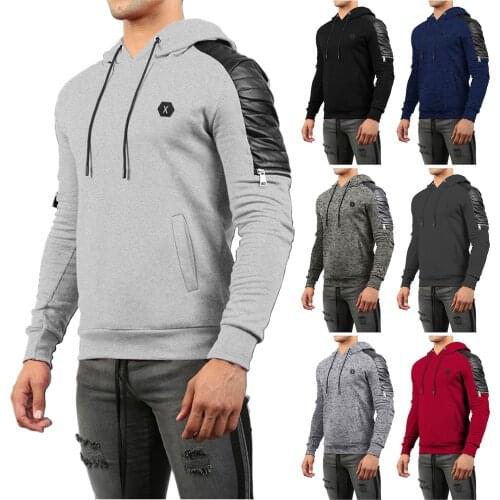 Cooeverly Fashionable Men's Hoodies