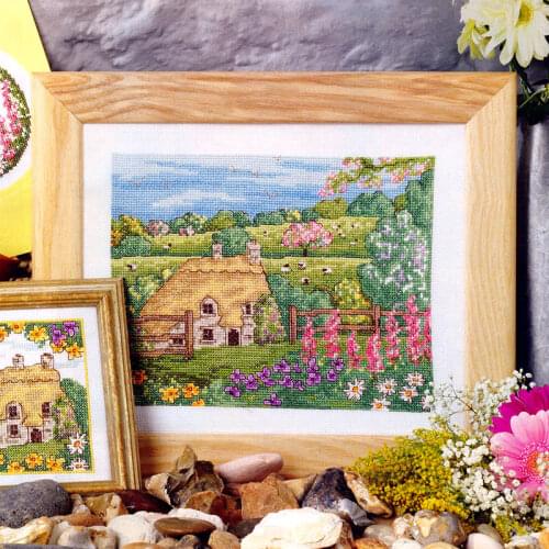 Crazy123-2fabric thread Cross stitch kit for needlework and handicrafts Needlework Cross-stitch embroidery set Cross stitch kits