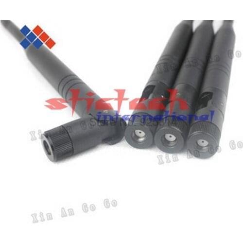 By dhl or ems 100pcs 2.4 GHz 5dBi WiFi Antenna Aerial RP-SMA Male Connector For PCI Card USB Wireless Router Router Wifi Booster