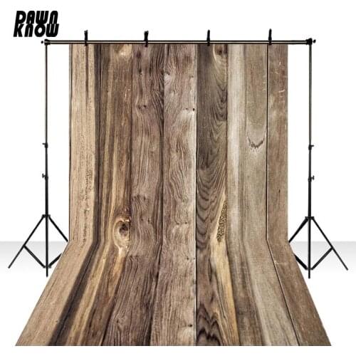 DAWNKNOW Photography Background Backdrop For Photographers Log Floor Photocall Children Newborn Wedding Photo Studio Props G654