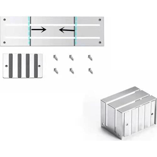 DIY Metal Battery Box Kits for WPL D12 RC Truck Upgrade Modification Parts