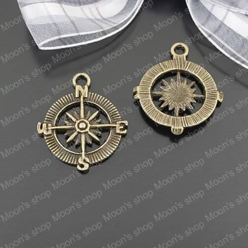 Wholesale 30*25mm Antique Bronze Alloy Charms Pendants DIY Findings 20 pieces(JM418)