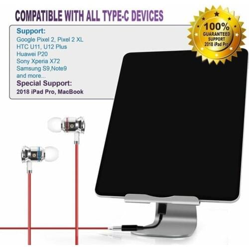 USB Type C To 3.5mm Earphone Jack Adapter Converter HTC Huawei P20 Aux Cable Pro Audio Samsung For Xiaomi Headphone R0N7