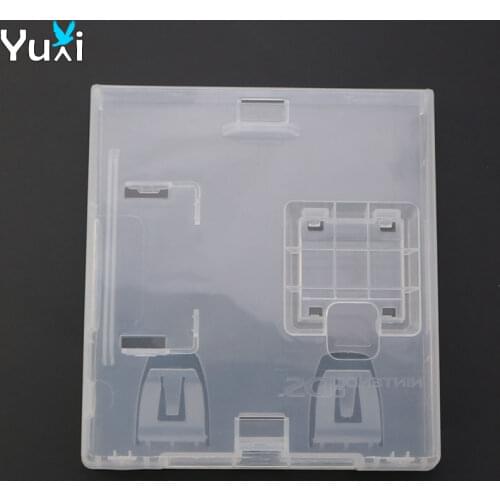 YuXi Game Card Cartridge Plastic Shell Protective Box Clear Case For Nintend DS NDS For NDSL NDSi 3DS 2DS