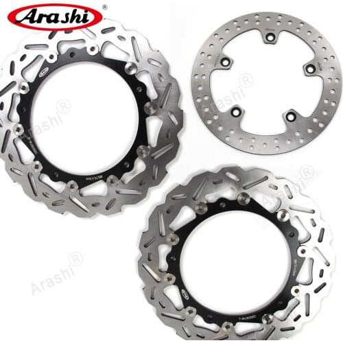 ARASHI CNC Floating Front Rear Brake Rotors Disc For BMW S1000XR S 1000 XR 2015 2016 2017 2018 2019 2020 Motorbike Part