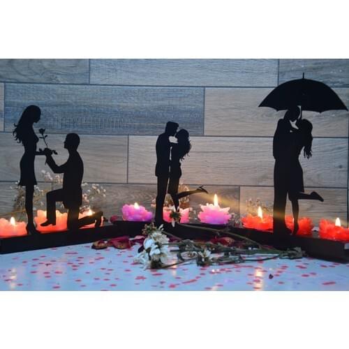 Pnr Dekor Sets Of Decorative Candlesticks