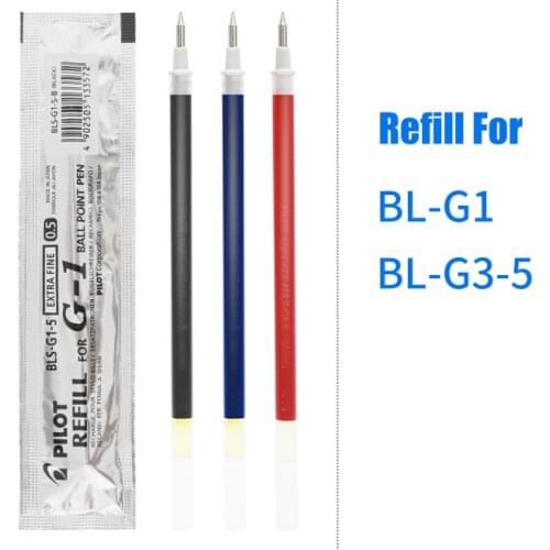 Pilot BLS-G1-5 Gel Pen Refill 0.5mm for G-1 Student and Office Pen Writing Supplies