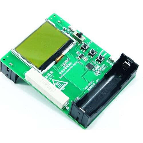 LCD LED Display Battery Capacity Tester MAh MWh 18650 Lithium Battery Digital Measurement Lithium Battery Power Detector Module