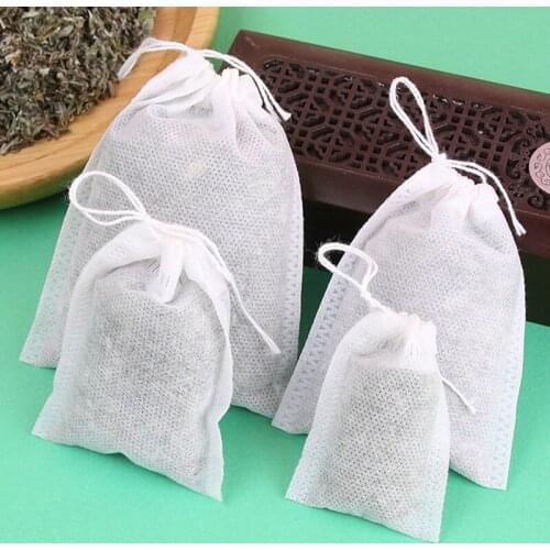 Wormwood Cloth Bag Breathable Durable Empty Bags Fashionable Simple Solid Color Spice Tea Foot Bath Small Object Storage New