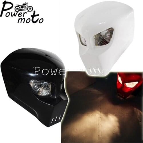 Universal 12V Motorcycle Headlight Headlamp For Honda Yamaha Suzuki Kawaski Street Bikes Headlight Enduro Motocross Supermoto