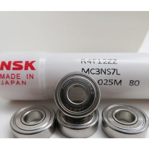 20pcs original Japan NSK high speed bearing R4ZZ 6.35*15.875*4.978 mm R-4HH miniature deep groove ball bearings