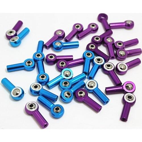 4pcs M3 Aluminum Link Rod End metal Ball Joint 4pcspack rc airplane parts