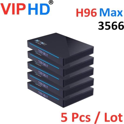 Fast 5 Pcs Lot H96 Max RK3566 Android 11.0 Tv Box 1000M Dual WiFi BT 8k Smart Set Top Box H96max Media Player