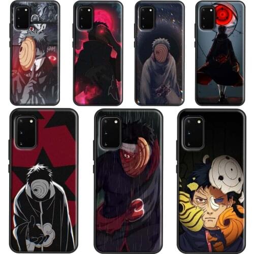 Obito Uchiha Shippuden Phone Case For Samsung Galaxy S21 Ultra S20 FE S10E S8 S9 S10 Plus Cover For Note 10 9 20