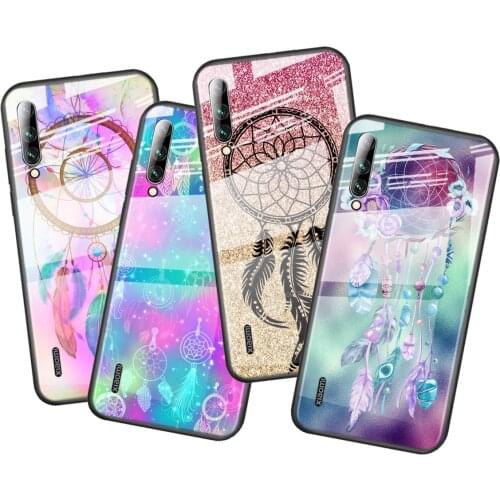 Tempered Glass Cover Dream Catcher Mandala For Xiaomi Mi 11 11i 10T CC9E CC9 9T Note 10 Ultra Pro Lite 5G Phone Case