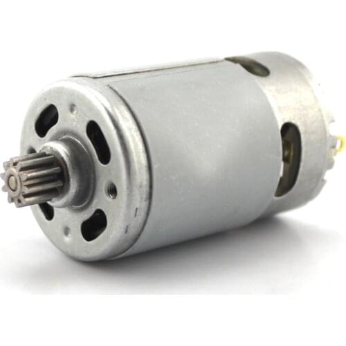 550 DC motor DC 6-24V high power high speed motor DIY vehicle model permanent magnet powerfull machine length 57mm