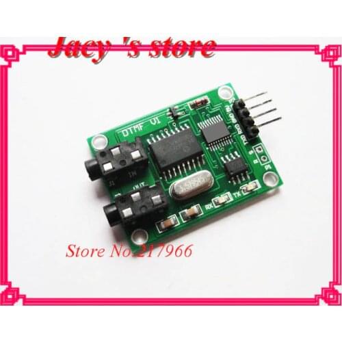 Two tone multi frequency decoder encoder DTMF audio generator once received 30 serial port data , module ,TT