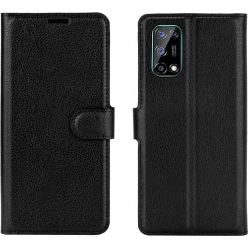 For Realme 7 5G RMX2111 4G LTE RMX2151 Wallet Phone Case Flip Leather Cover Capa Etui Fundas