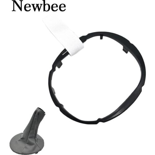 For FIAT PANDA 2003-2012 / 500 500C 2007-2013 Gear Shift Knob Lever Boot Frame Gear Gaiter Cover Ring Frame Car Accessories