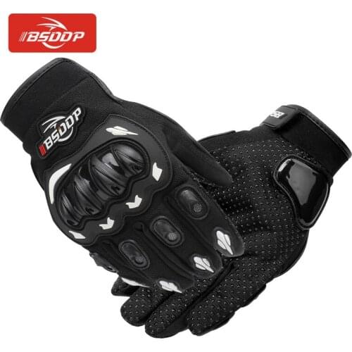 Motorcycle Gloves Breathable Full Finger Racing Gloves Outdoor Sports Protection Riding Cross Dirt Bike Gloves Guantes Moto