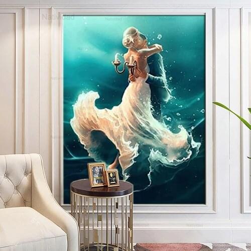 Natividad 5D Diy Diamond Painting Art Dancer Spirit Cross Stitch Embroidery Home Deco Mosaic Landscape Decoration Painting Gift