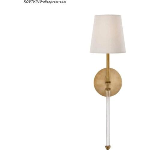 Brief design modern wall lamps gold black wall lights for home