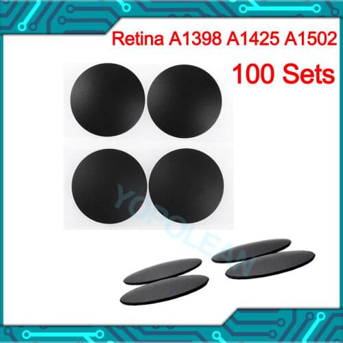 100sets Laptop Bottom Case Rubber Feet Foot Replacement For Macbook Pro Retina 13" 15" A1398 A1425 A1502