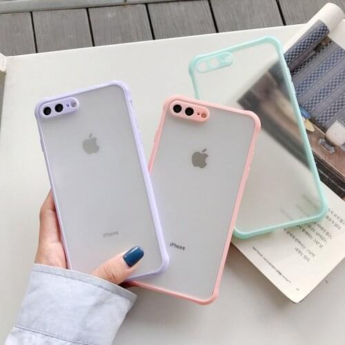 The New Anti-drop 2 in 1 Case For iphone 7 Plus 8 Plus Phone Case for iphone 7Plus 8Plus Frosted Fine Pore Skin Protection Cases
