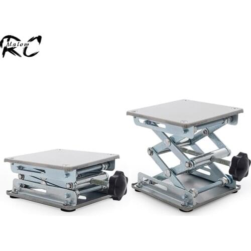 Adjustable Lifting Table Showcase Display Stand Scissor Jack Lifter for RC Car TRX4 Wraith SCX10 Arrma Mojave Kraton Losi LMT