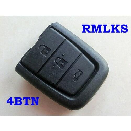 RMLKS Remote Key Shell Fob For Chevrolet Caprice 4 Button Key Blank No Blade