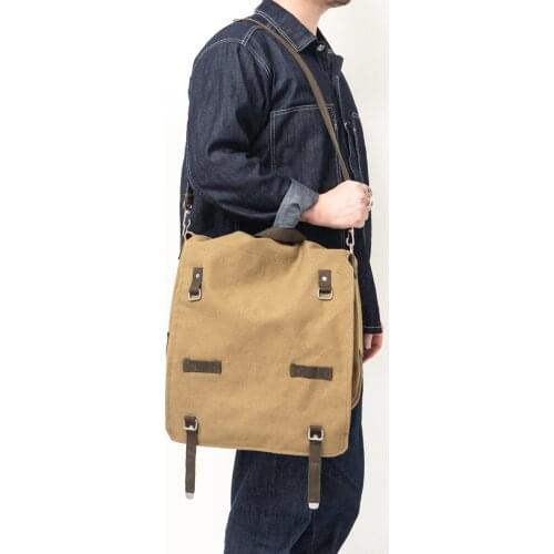 SMTP Y4 MIL-TEC 1960s 1980s WW2 German Army Bread Bag West German rucksack satchel mountain bag shoulder bag