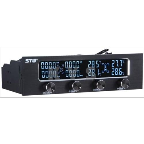 STW 6041 5.25 Driver Place Fan Speed Controller LCD