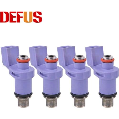 DEFUS 4X Fuel Injector Japan Series Motorcycle 6 Holes 120CC/MIN Motorbike Nozzle Injection Injectors Fuel System Valve R15 Hot