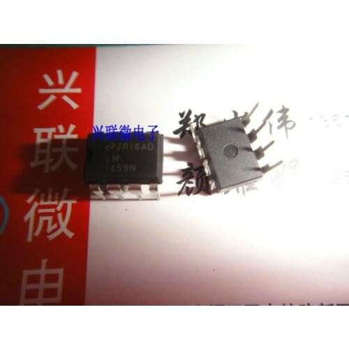 In stock 100% New&Original 5pcs/lot LM1458N LM1458 DIP8
