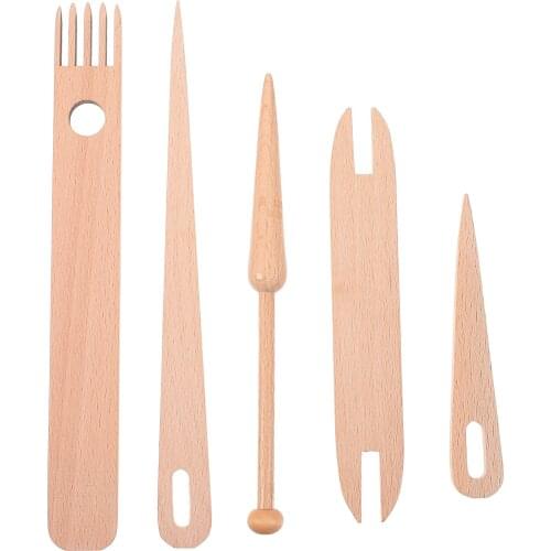 1 Set Weaving Loom Tools Weaving Loom Accessories Tapestry Bobbin Shuttle